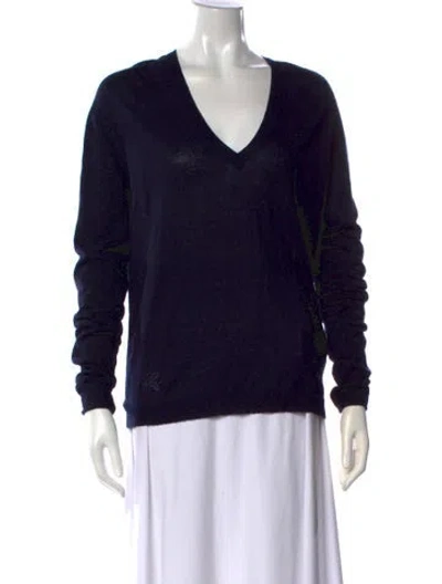 Pre-owned Zadig & Voltaire V-neck Sweater In Black