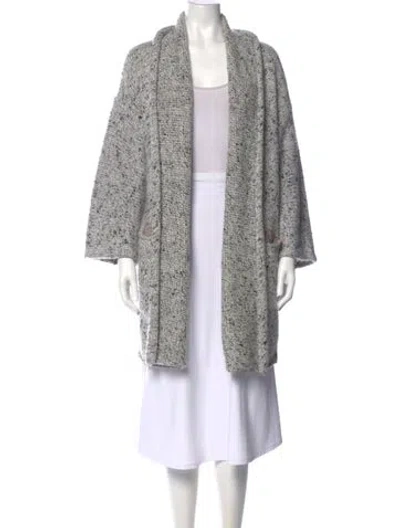 Pre-owned Zadig & Voltaire V-neck Sweater In Gray