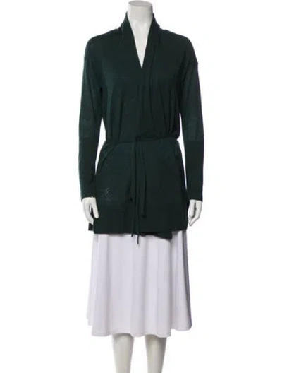 Pre-owned Zadig & Voltaire V-neck Sweater In Green