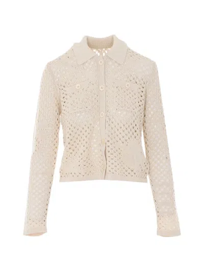 Zadig & Voltaire Voltyz Cardigan In Neutral