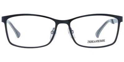 Zadig & Voltaire Vzv049 0531 Occhiali Da Vista Neri Per Uomo (solo Montatura) In Black