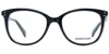Zadig & Voltaire Black Unisex Optical Frames In Black