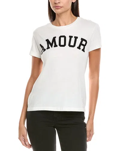 Zadig & Voltaire Walk Amour T-shirt In White