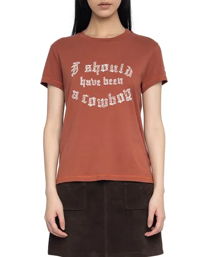 ZADIG & VOLTAIRE WALK COWBOY TEE