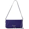 Zadig & Voltaire Zadig&voltaire Wallet On Chain Rock In Blue