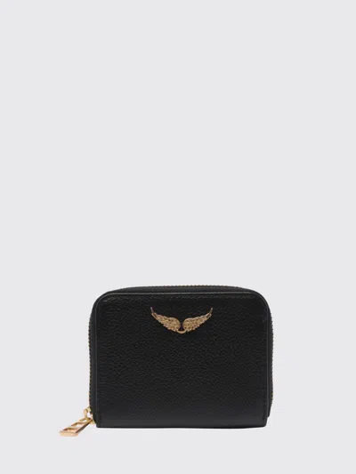 Zadig & Voltaire Wallet Woman Color Black In 黑色