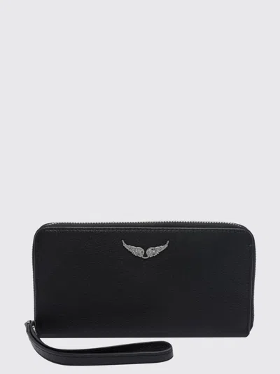 Zadig & Voltaire Wallet Woman Color Black In Red