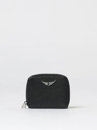 ZADIG & VOLTAIRE WALLET ZADIG & VOLTAIRE WOMAN COLOR BLACK,438103002