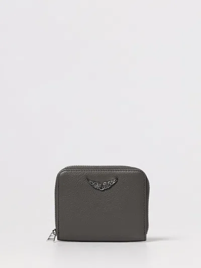 Zadig & Voltaire Wallet  Woman Color Grey In Gray