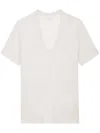 Zadig & Voltaire Wassa Short-sleeve T-shirt In Neutrals