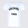 Zadig & Voltaire Zadig&voltaire Alys Hc Voltaire Paris T-shirt In White