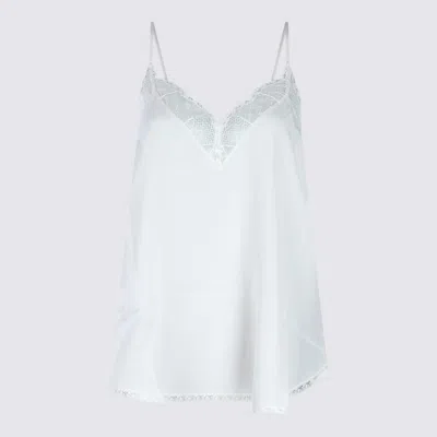 ZADIG & VOLTAIRE WHITE SILK TOP