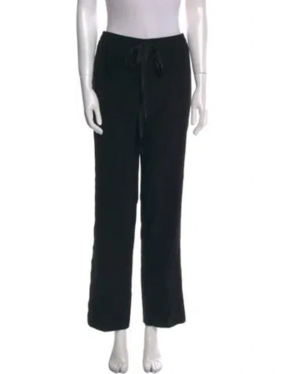 Pre-owned Zadig & Voltaire Wide Leg Pants In Black