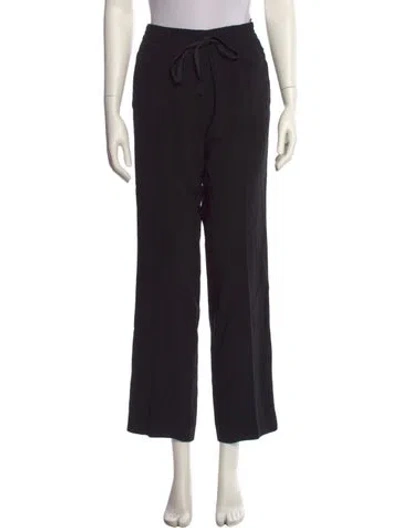 Pre-owned Zadig & Voltaire Wide Leg Pants In Black