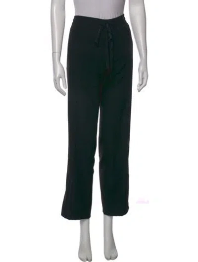 Pre-owned Zadig & Voltaire Wide Leg Pants In Black