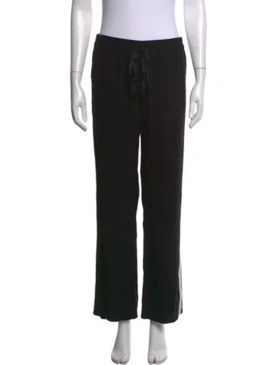 Pre-owned Zadig & Voltaire Wide Leg Pants In Black