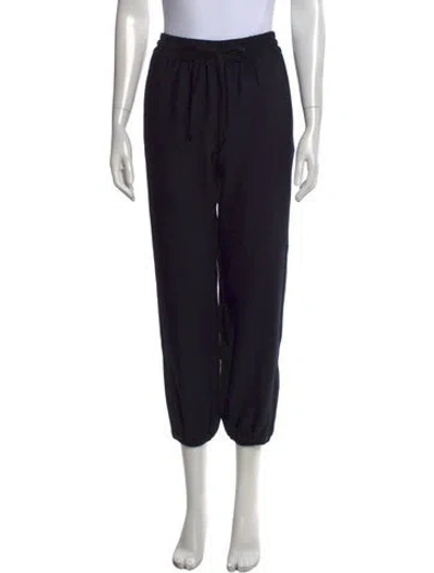 Pre-owned Zadig & Voltaire Wide Leg Pants In Black