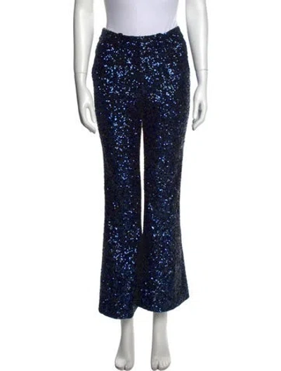 Pre-owned Zadig & Voltaire Wide Leg Pants In Blue