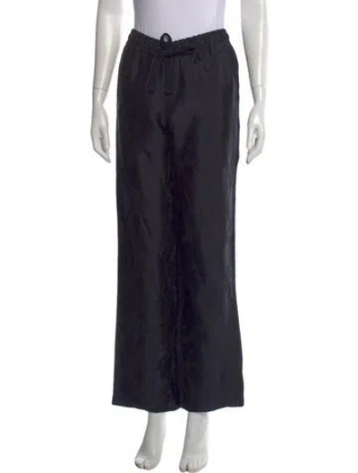 Pre-owned Zadig & Voltaire Wide Leg Pants In Blue