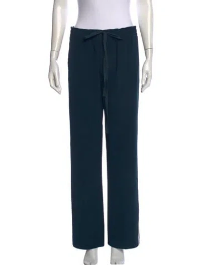 Pre-owned Zadig & Voltaire Wide Leg Pants In Blue