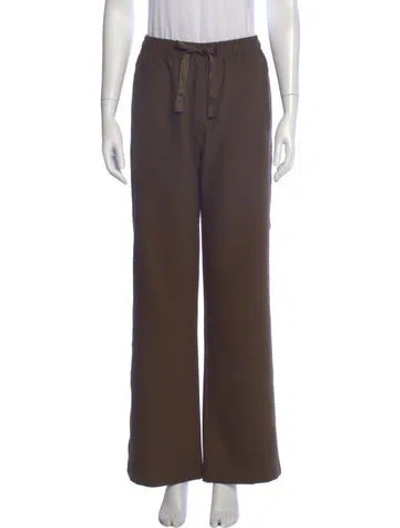Pre-owned Zadig & Voltaire Wide Leg Pants In Brown