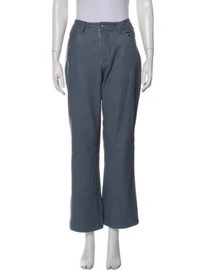 Pre-owned Zadig & Voltaire Wide Leg Pants In Gray