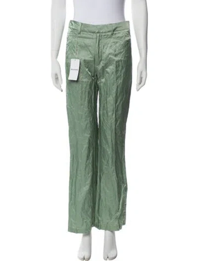 Pre-owned Zadig & Voltaire Wide Leg Pants In Green