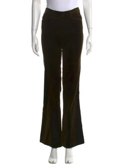Pre-owned Zadig & Voltaire Wide Leg Pants In Green