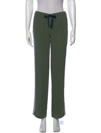 Pre-owned Zadig & Voltaire Wide Leg Pants In Green