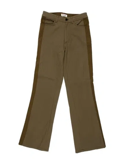 Pre-owned Zadig & Voltaire Wide Leg Pants In Green