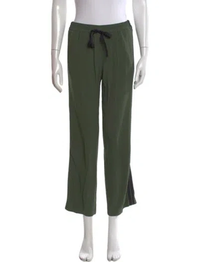 Pre-owned Zadig & Voltaire Wide Leg Pants In Green