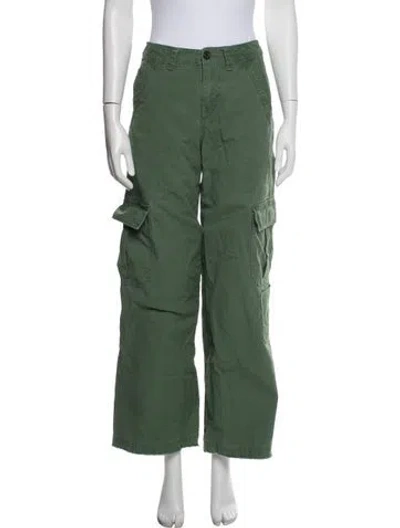 Pre-owned Zadig & Voltaire Wide Leg Pants In Green