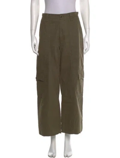 Pre-owned Zadig & Voltaire Wide Leg Pants In Green