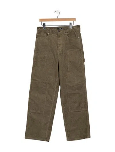 Pre-owned Zadig & Voltaire Wide Leg Pants In Green