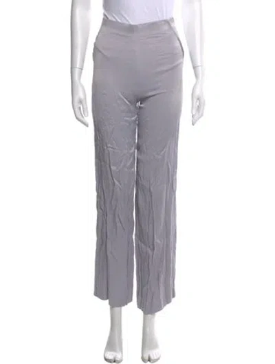 Pre-owned Zadig & Voltaire Wide Leg Pants In Grey
