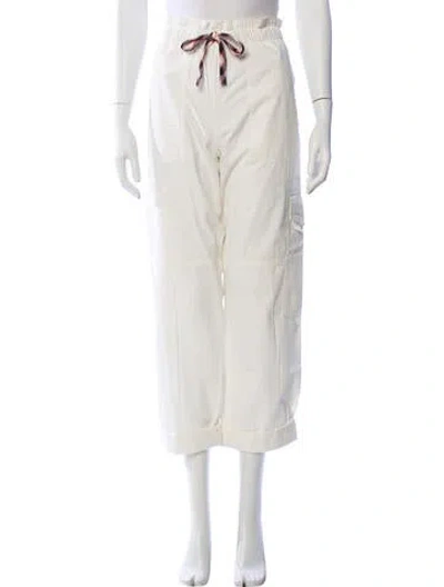 Pre-owned Zadig & Voltaire Wide Leg Pants In Neutral
