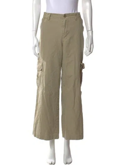 Pre-owned Zadig & Voltaire Wide Leg Pants In Neutral