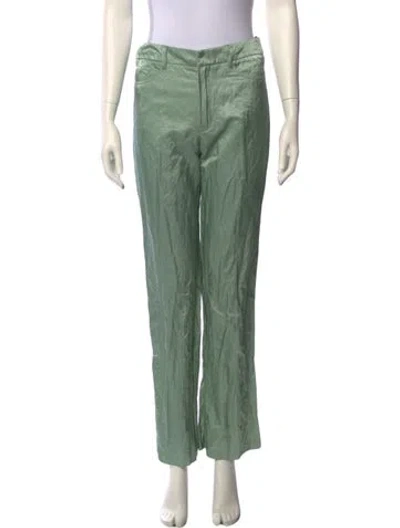 Pre-owned Zadig & Voltaire Wide Leg Pants W/ Tags In Green
