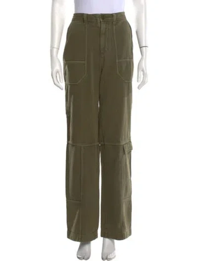 Pre-owned Zadig & Voltaire Wide Leg Pants W/ Tags In Green