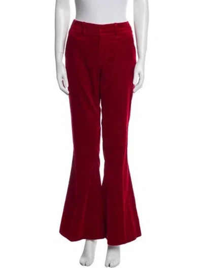 Pre-owned Zadig & Voltaire Wide Leg Pants W/ Tags In Red