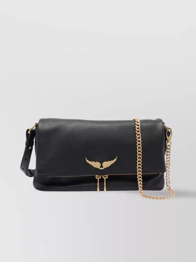 Zadig & Voltaire Wing Chain Shoulder Bag