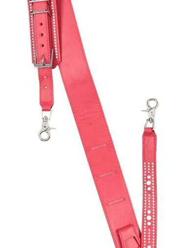 Zadig & Voltaire Woman Bag Strap Red Size - Leather