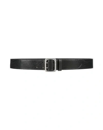 Zadig & Voltaire Woman Belt Black Size Xs Cow Leather In Neutral