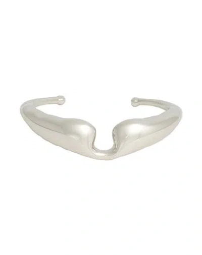 Zadig & Voltaire Woman Bracelet Silver Size Xs Metal In Metallic