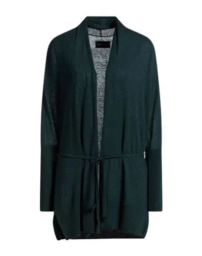 Zadig & Voltaire Woman Cardigan Dark Purple Size M Cashmere In Green