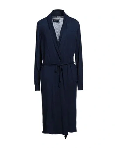 Zadig & Voltaire Woman Cardigan Midnight Blue Size L Cashmere