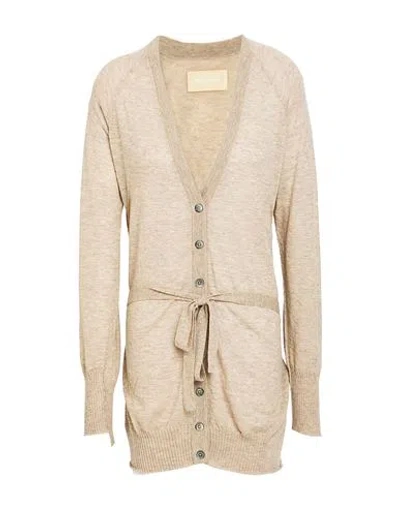 Zadig & Voltaire Woman Cardigan Sand Size M Cashmere In Beige