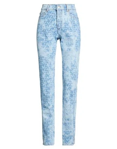 Zadig & Voltaire Woman Jeans Blue Size 25 Cotton, Polyester, Elastane