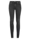 Zadig & Voltaire Woman Jeans Charcoal Size 28 Cotton, Elastane In Grey