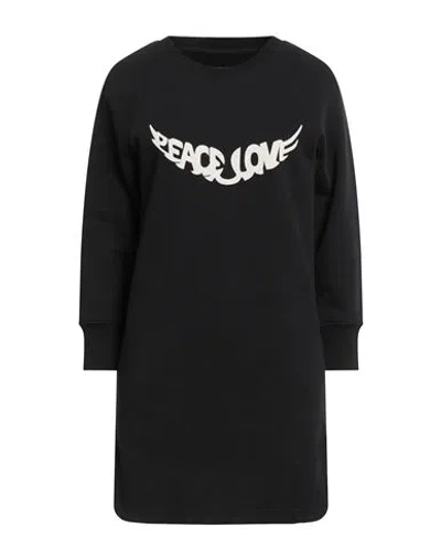 Zadig & Voltaire Woman Mini Dress Black Size S Organic Cotton